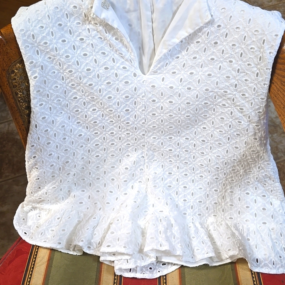 White it has shorts at the bottom but looks like a dress its cute & comfortable